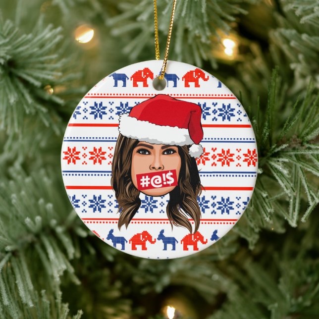 DÉCORATION EN CÉRAMIQUE MELANIA TRUMP (Arbre)
