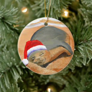 Décoration En Céramique Mele Kalikimaka Monk