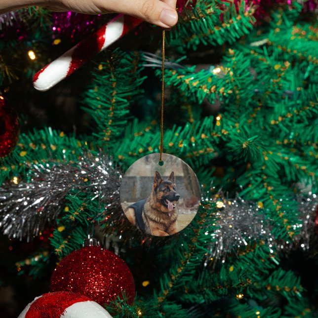 Décoration En Céramique Mémoire personnalisée de chat chien photo personna (Créateur téléchargé)