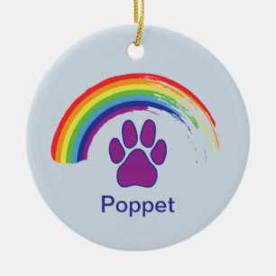 Décoration En Céramique Mémorial Animaux en céramique Cercle Arbre Décorat