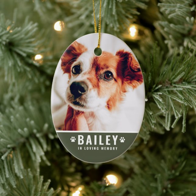 Décoration En Céramique Mémorial des animaux de compagnie en mémoire d'amo (Arbre)