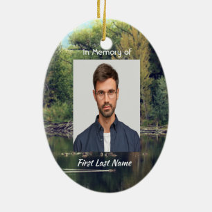 Décoration En Céramique Memorial Keepsaké Lake Pond Park Canards