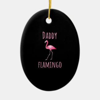 Décoration En Céramique Mens Flamant rose Cadeau Papa Flamant rose Été Ois