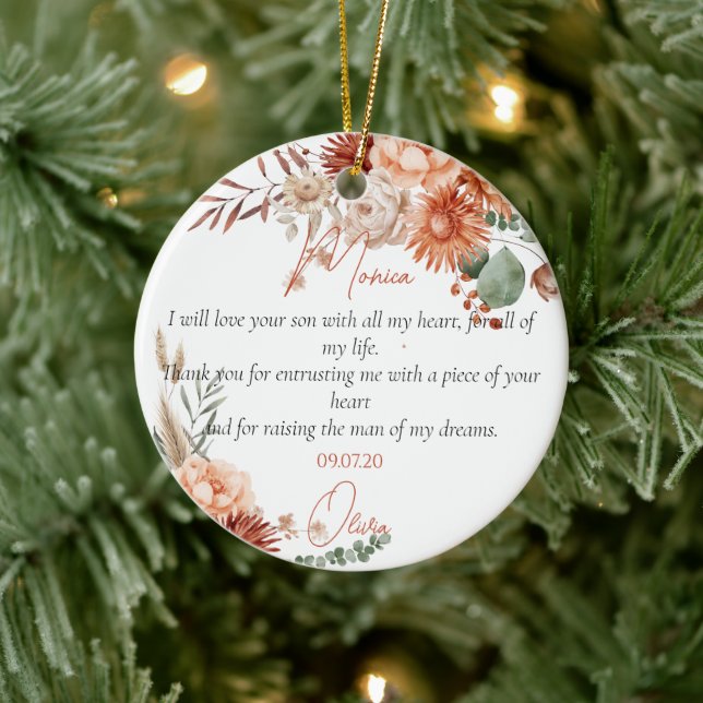 Décoration En Céramique Mère En Droit Cadeau (Arbre)