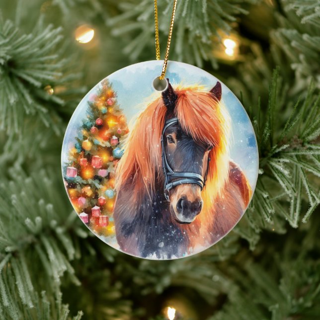 Décoration En Céramique Merry Christmas (Arbre)