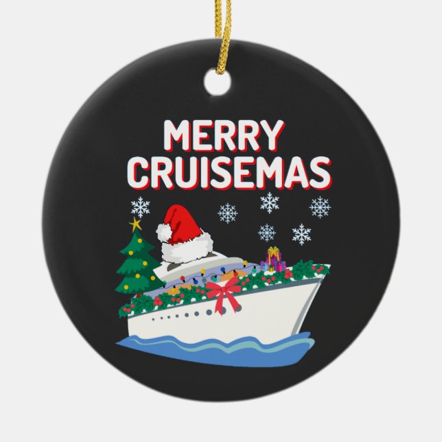 Décoration En Céramique Merry Cruisemas (Devant)