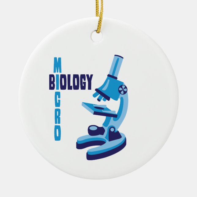 Décoration En Céramique Microbiologie (Devant)