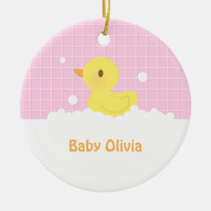 Décoration En Céramique Mignon en caoutchouc mignon en décor de crèche de