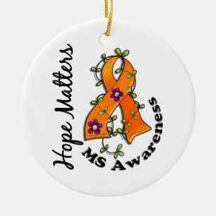 Décoration En Céramique Milliseconde de sujets d'espoir du ruban 4 de