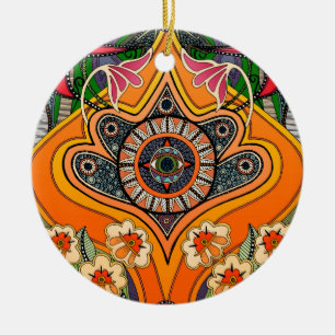 Décoration En Céramique minine verte