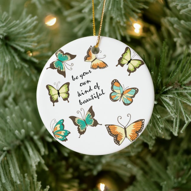 Décoration En Céramique Mint Soyez Vos Propres Beaux Papillons (Arbre)