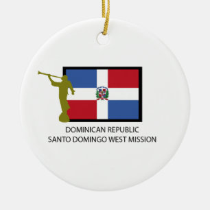 DÉCORATION EN CÉRAMIQUE MISSION OCCIDENTALE LDS DE SAINT-DOMINGUE DE LA