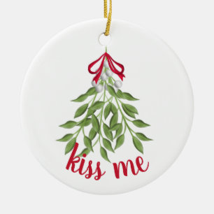 Décoration En Céramique Mistletoe
