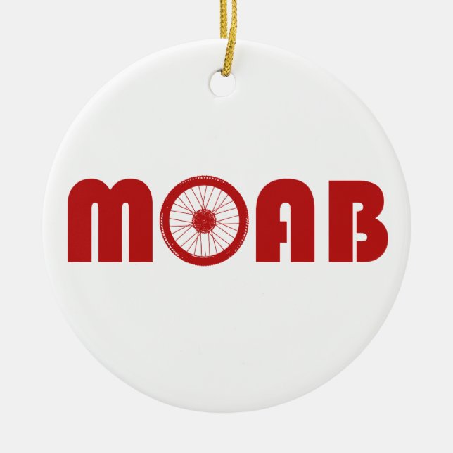 Décoration En Céramique Moab (Roue à vélo) (Devant)
