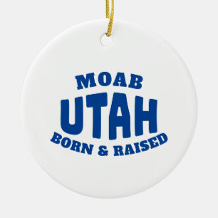 Décoration En Céramique Moab Utah Né et élevé