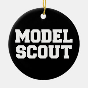DÉCORATION EN CÉRAMIQUE MODÈLE DE SCOUT