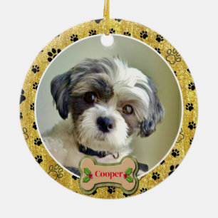 Décoration En Céramique Moderne Simple et Ludique Photo de Chien - Concept