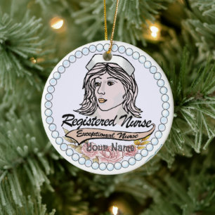 Décoration En Céramique Mon infirmière autorisée