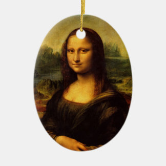 Décoration En Céramique Mona Lisa par l'ornement de Leonardo da Vinci