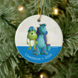 Décoration En Céramique Monsters Inc.   Sulley Holding Mike