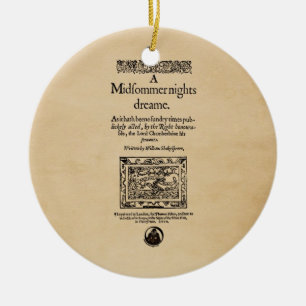 Décoration En Céramique Morceau avant à l'nuits d'été Quarto rêveur