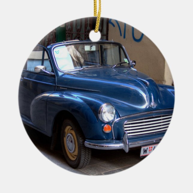 Décoration En Céramique Morris Minor Convertible Tourer (Devant)