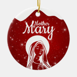 Décoration En Céramique Mother Mary Matthew 1:18 Holy Ghost Passage ⛪️ 🎄