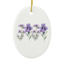 Motif d'aquarelle française Lavender