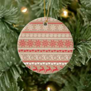 Décoration En Céramique Motif de Noël populaire