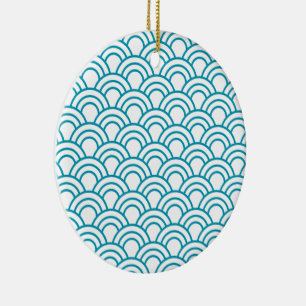 Décoration En Céramique Motif Géométrique Japonais Moderne