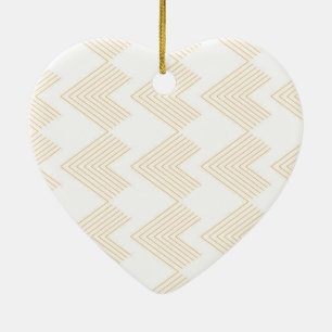 Décoration En Céramique Motif graphique simple et moderne en forme de flèc