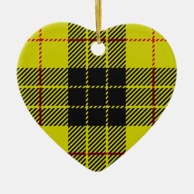 Décoration En Céramique Motif tartan MacLeod (Devant)