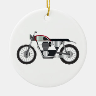 Décoration En Céramique Motorcycle