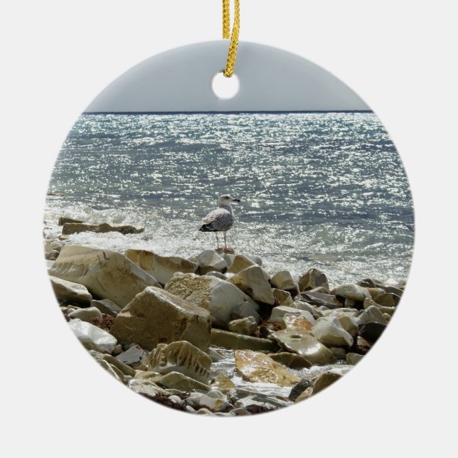Décoration En Céramique Mouette (Devant)
