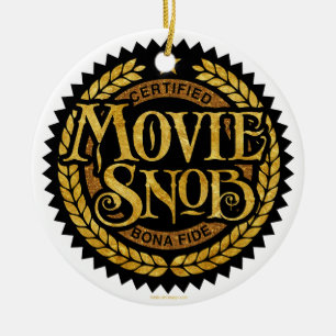 Décoration En Céramique Movie Snob - amusant amoureux du cinéma