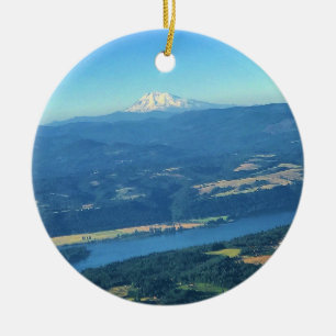 Décoration En Céramique Mt. Adams, Washington