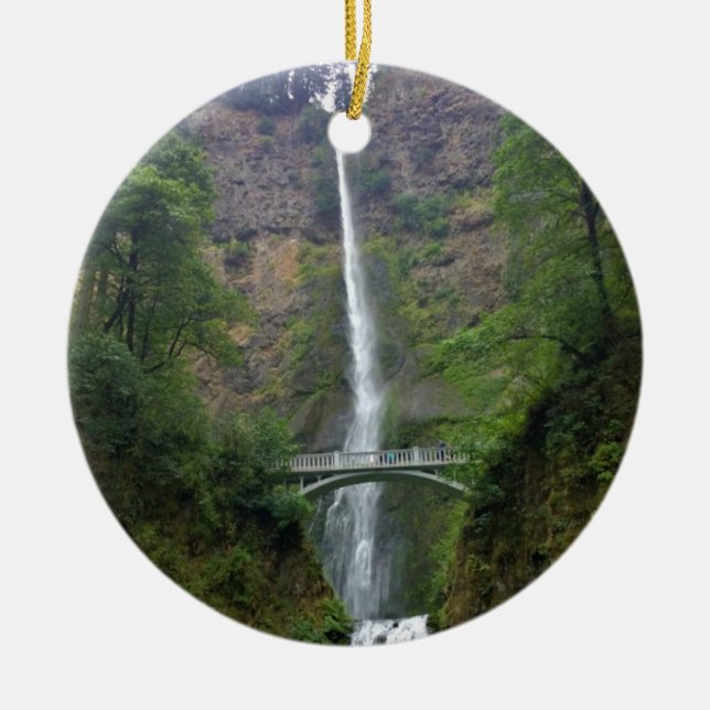 Décoration En Céramique Multnomah Falls (Devant)