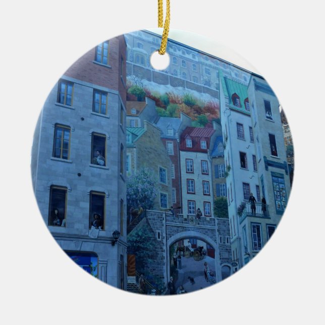 Décoration En Céramique Mural à Old Québec, Québec, Canada (Devant)