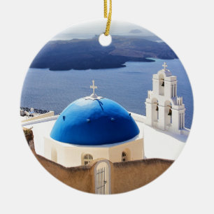 Décoration En Céramique Mykonos Grèce Voyage Europe Tourisme Santorin