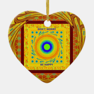 Décoration En Céramique Mystic African Eye Wall Art : A Cyan Regard