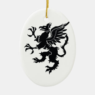Décoration En Céramique Mythological dragon