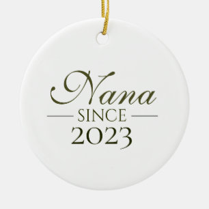 Décoration En Céramique Nana depuis Création d'année personnalisée minimal