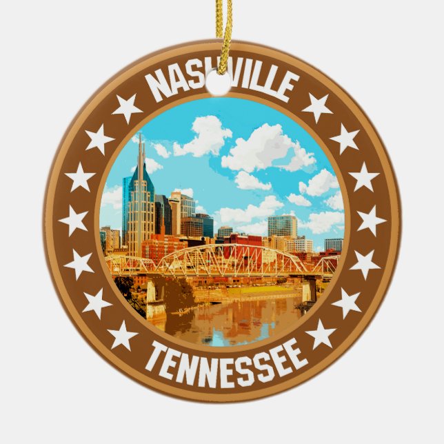 Décoration En Céramique Nashville (Devant)