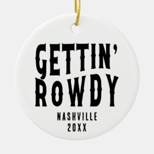 Décoration En Céramique Nashville Bachelorette Party Personnalisé Obtenir 