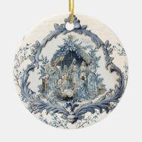 Nativité de Toile vintage | Noël