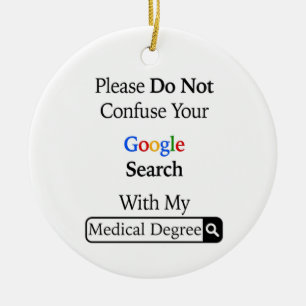 Décoration En Céramique Ne confondez pas votre recherche avec mon médecin