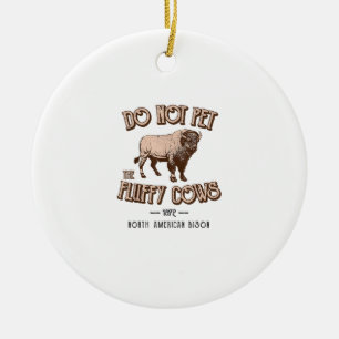 Décoration En Céramique Ne pas familiariser avec les vaches de bouffée Ame