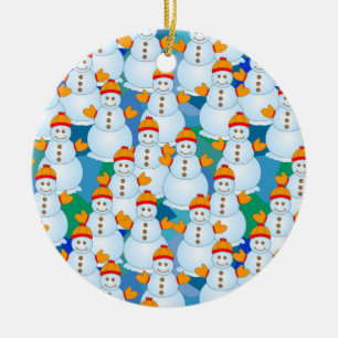 Décoration En Céramique Neige