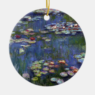 Décoration En Céramique Nénuphars de Claude Monet