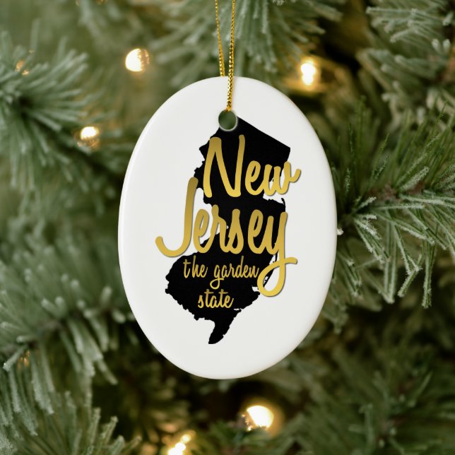 Décoration En Céramique New Jersey The Garden State (Arbre)